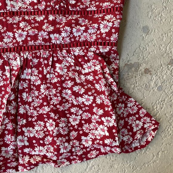 NWT Francescas Monroe Ladder Floral Trim Tank - Picture 4 of 6